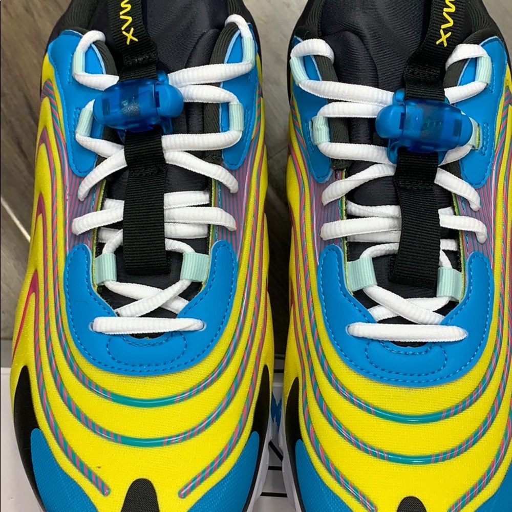 NIKE AIR MAX 270 REACT ENG laser blue/white-anthra - Picture 3 of 16